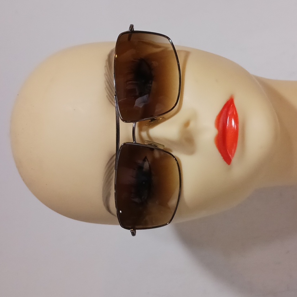 Versace Rectangular Polarized Sunglasses Made In … - image 5